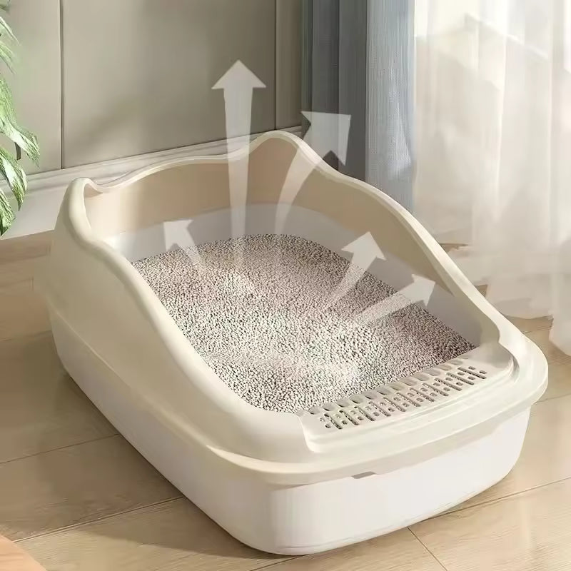 WhiskerHaven™ Maison de Litière Automatique