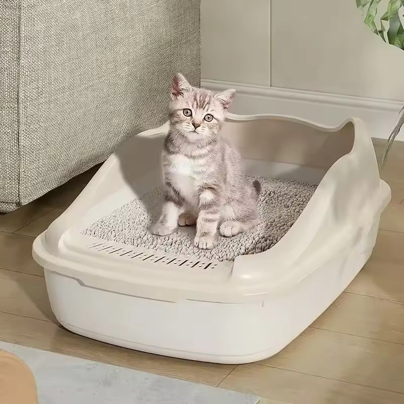 WhiskerHaven™ Maison de Litière Automatique